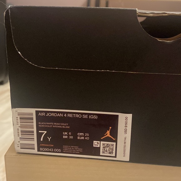 Air jordan 4 retro se grade school - Picture 4 of 4